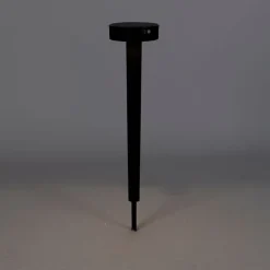 Design-Stiftspot schwarz inkl. LED und Dimmer IP55 Solar - Fiorina