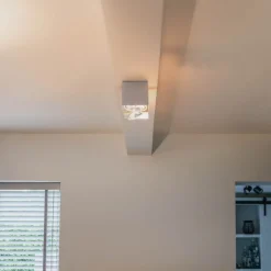 Designstrahler weiß rechteckig AR111 2-flammig - Box