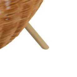 Dimmbare Stehleuchte aus Rattan IP65 mit Fernbedienung - Saona