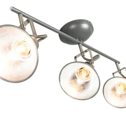 Drehbarer und neigbarer Industriestrahler in Anthrazit - Tommy 3