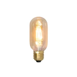 E27 dimmbare LED-Filamentlampenröhre T45 Gold 3,5W 250 lm 2100K