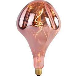 E27 dimmbare LED-Lampe A165 rosa 6W 80 lm 1800K