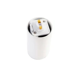 E27 Fassung mit Schienenaufhängung für 1-Phasenschiene weiß - Iconic Jeana