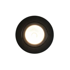 Einbau-Strahler schwarz 6,8 cm inkl. LED 750 lm dimmbar IP65 - Gaius