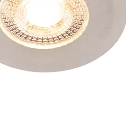 Einbaustrahler Silber inkl. LED 3-Stufen-Dimmbar IP44 - Ulo