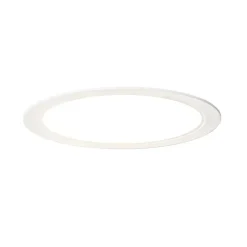Einbaustrahler weiß 17 cm inkl. LED 3-Stufen-Dimmbar in Kelvin mit Dip-Schalter - Stephanie