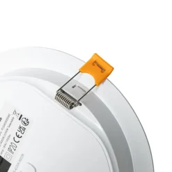 Einbaustrahler weiß 17 cm inkl. LED 3-Stufen-Dimmbar in Kelvin mit Dip-Schalter - Stephanie