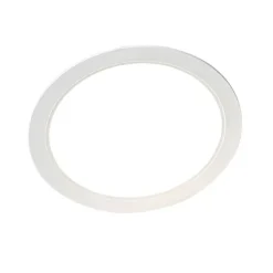 Einbaustrahler weiß 17 cm inkl. LED 3-Stufen-Dimmbar in Kelvin mit Dip-Schalter - Stephanie