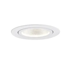 Einbau-Strahler weiß 9,5 cm inkl. LED 1300lm dimmbar IP23 - Gaius