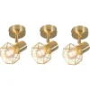 3er Set Art Deco Spot Messing dreh- und neigbar - Mosh 1