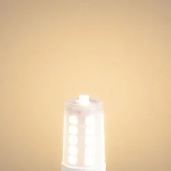 5er Set dimmbarer G9 LED-Lampen Opal 3W 250lm 3000K