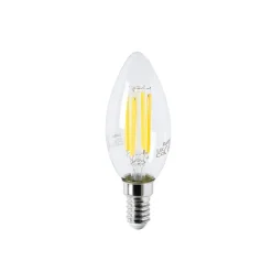 5er Set E14 LED-Glühbirnen B35 Klar 2,2W 470lm 2700K