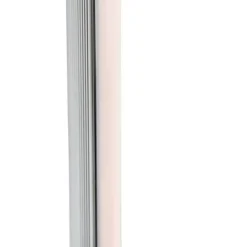 2er Set moderne Stehleuchten LED chrom - Line-up