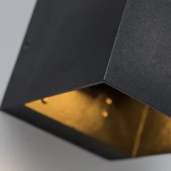 3er Set moderne Wandleuchten schwarz - Transfer