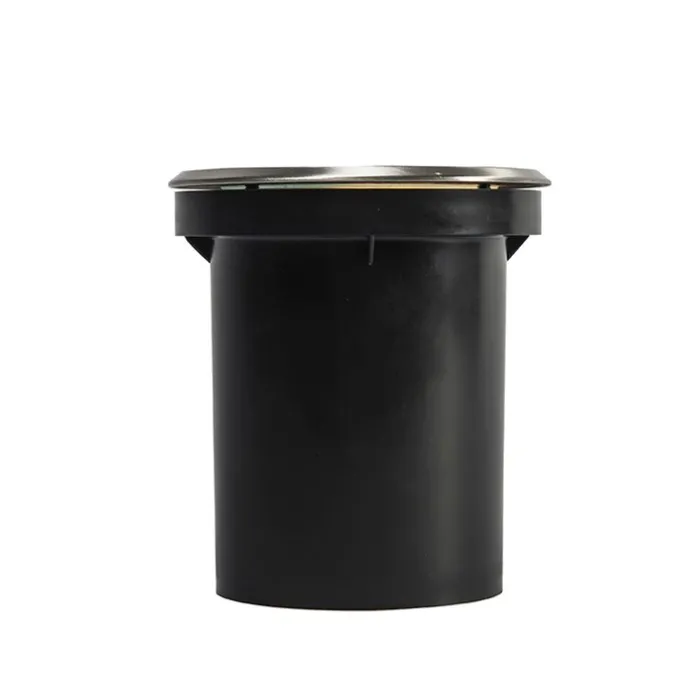 6er Set Outdoor Bodenstrahler Edelstahl IP65 - Delux