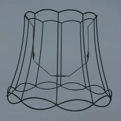 2er Set Retro Hängelampen schwarz 50 cm - Granny Frame