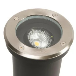 6er Set Smart Outdoor Bodenstrahler verstellbar inkl. Wifi GU10 - Delux