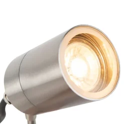 Erdspieß Strahler Stahl verstellbar IP44 - Solo