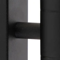 2er-Set Außenwandleuchten schwarz IP44 - Duo