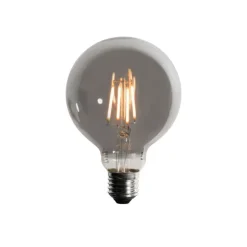 5er-Set E27 Dimmbare LED-Glühbirnen Rauch G95 5W 200 lm 1900K
