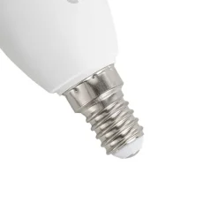 5er-Set E14 Dimmbare LED-Lampen C37 Opal 4,9W 470 lm 2700-6500K