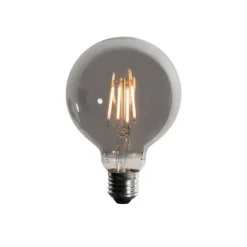 5er-Set E27 3-Stufen-Dimmbare LED-Glühbirnen Rauch G95 4W 200 lm 1900K