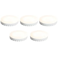 5er-Set GX53 3-Stufen-Dimmbare LED-Lampen 9W 900 lm 3000K