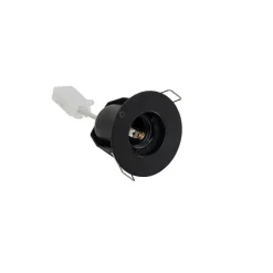 6er-Set moderne Einbaustrahler schwarz - Insight