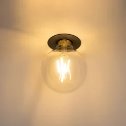 6er-Set moderne Einbaustrahler schwarz - Insight