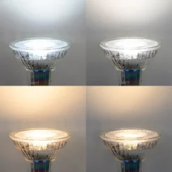 5er-Set Smart GU10 50mm Dimmbare LED-Lampen 4,7W 345 lm 2700-6500K