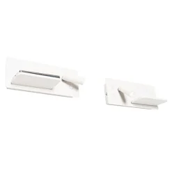 2er-Set Wandleuchten weiß inkl. LED mit USB und Induktionsladegerät - Riza