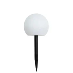 Gartenleuchte weiß 20 cm inkl. LED IP44 Solar RGBW - Ludger