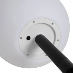 Gartenleuchte weiß 25 cm inkl. LED IP44 Solar RGBW - Ludger