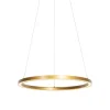 Goldene Pendelleuchte 60cm inkl. LED 3-stufig dimmbar - Girello
