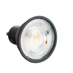 GU10 LED-Glühbirne 50mm Schwarz 7W 610 lm 3000K