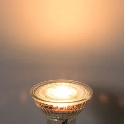 GU10 50mm dimmbare Kelvin LED-Glühbirne klar 4,9W 400 lm 2200-3000K