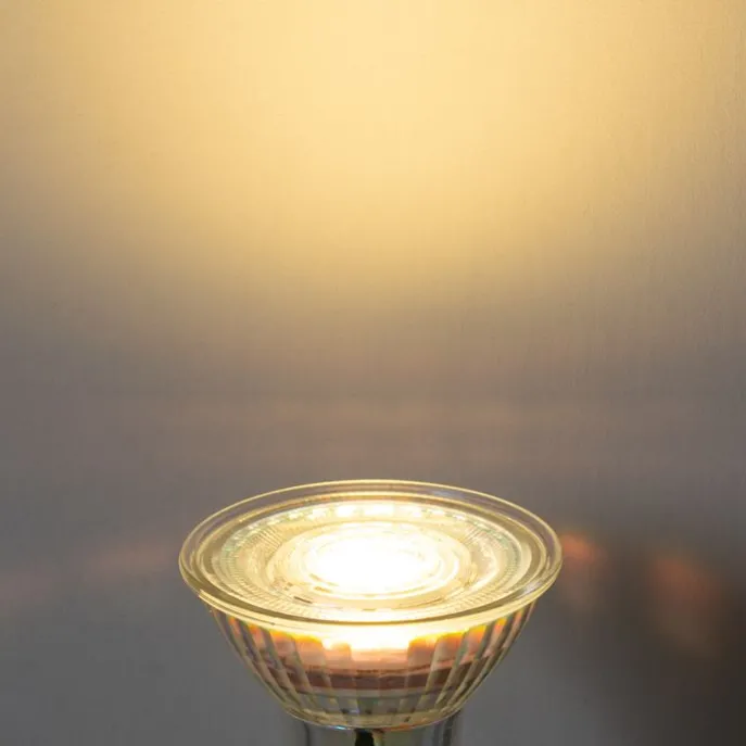 GU10 50mm Dimmbare LED-Glühbirnen Klar 4,9W 500 lm 2700K