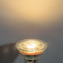 GU10 50mm Dimmbare LED-Glühbirne Klar 4,9W 450 lm 2700K