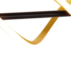 Hängelampe Gold inkl. LED 3-stufig dimmbar in Kelvin - Henk