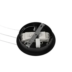 Hängelampe schwarz 60 cm inkl. LED 3-stufig dimmbar - Girello