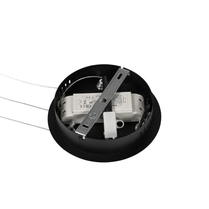 Hängelampe schwarz 60 cm inkl. LED 3-stufig dimmbar - Girello