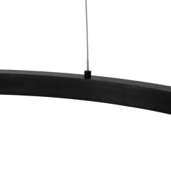 Hängelampe schwarz 60 cm inkl. LED 3-stufig dimmbar - Girello