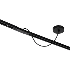 I Stromversorgung mit runder Montageplatte für 1-Phasenschiene schwarz - Iconic