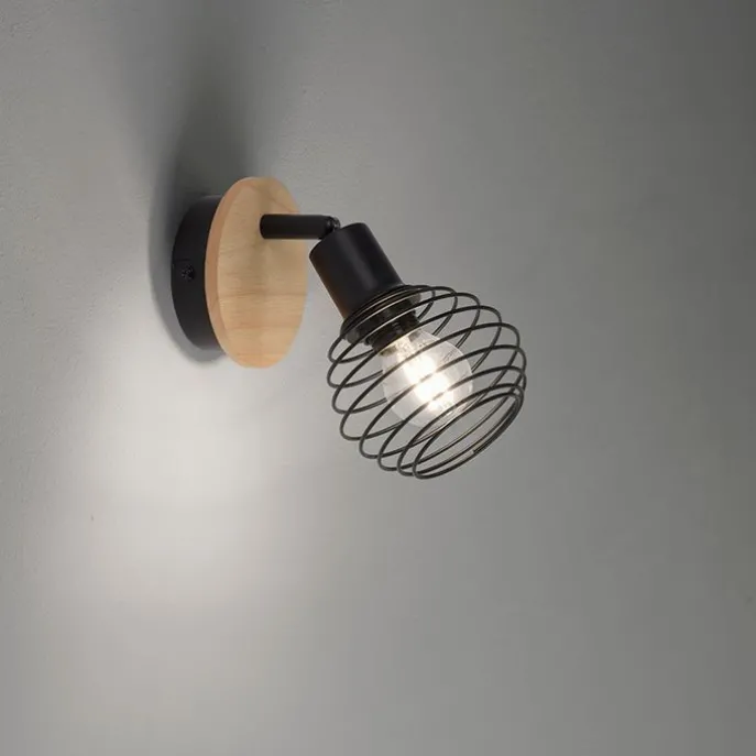 Industriefleck schwarz mit Holz - Profite