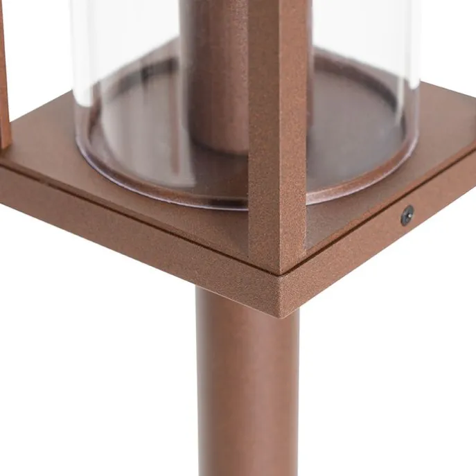 Industrielle Außenlaterne Rostbraun 100 cm IP44 - Charlois