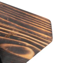 Industrieller Deckenstrahler Holz mit Beton - Creto