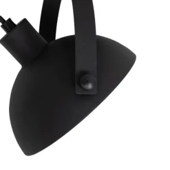 Industrieller 1-phasiger Schienenstrahler schwarz mit goldfarbenem Innenleben - Iconic Magnax