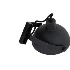 Industrieller 1-phasiger Schienenstrahler schwarz mit goldfarbenem Innenleben - Iconic Magnax