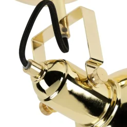 Industrieller runder Spot gold 1-light - Tommy