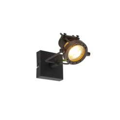Industrieller Smart Spot schwarz inkl. WiFi GU10 - Suplux